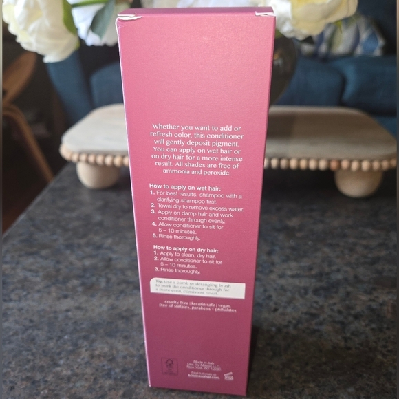 Kristin Ess Color Depositing Conditioner 6.7 Oz Dark Mauve Semi-Permanent - Picture 4 of 7